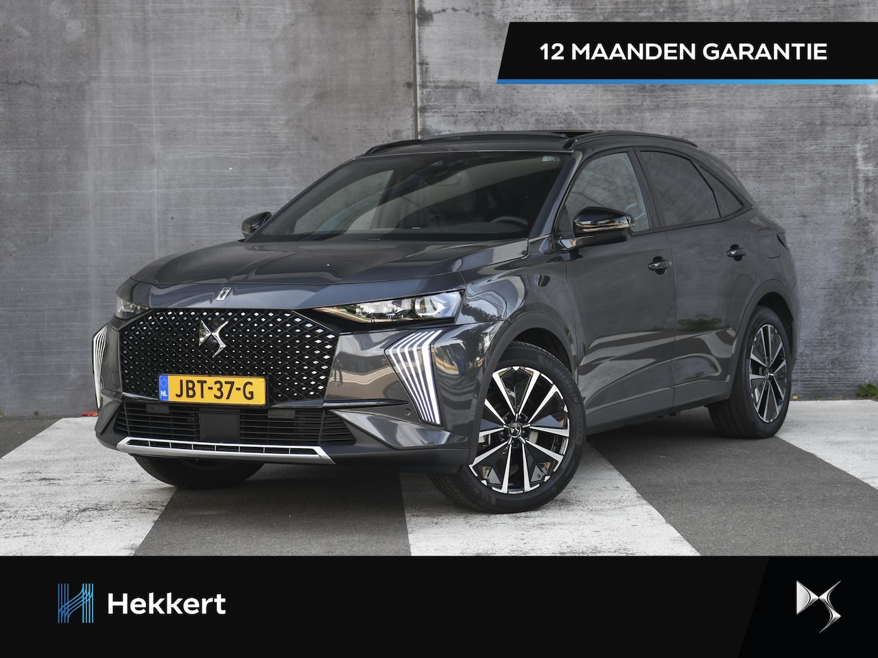 DS 7 - Pallas 1.6 PHEV 4x4 300pk Automaat PANO | LEDER | 360° CAM. | FOCAL | ADAPT. CC | 19''LM | - AutoWereld.nl