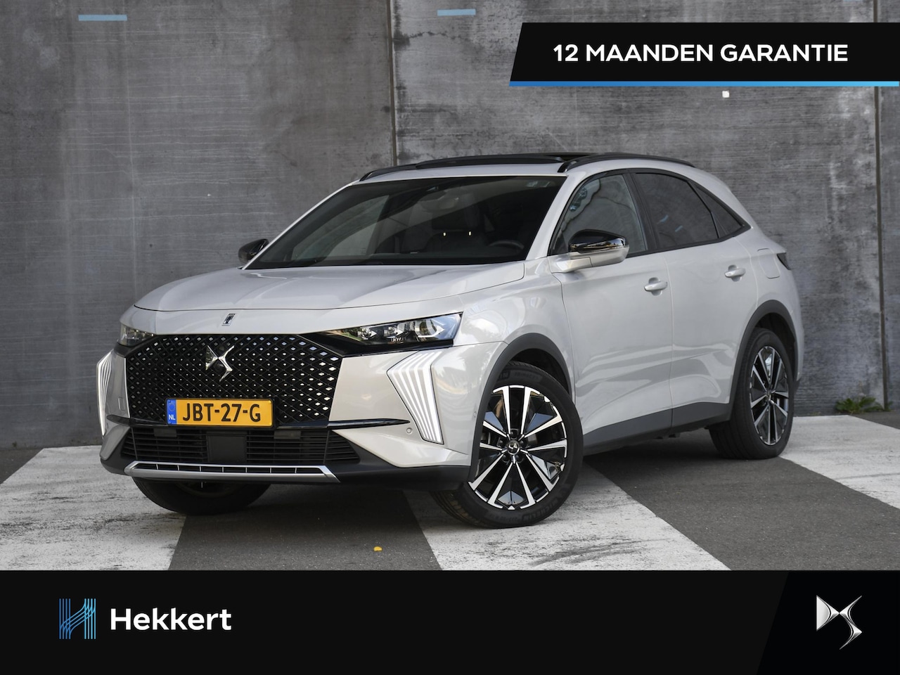 DS 7 - Pallas 1.6 PHEV 4x4 300pk Automaat PANO | LEDER | 360° CAM. | FOCAL | ADAPT. CC | 19''LM | - AutoWereld.nl