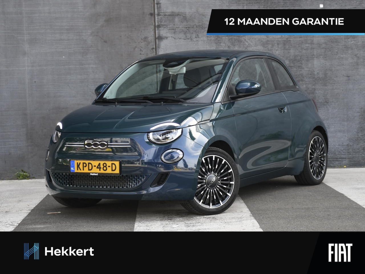 Fiat 500e - Icon 42 kWh 118pk Automaat CRUISE.C | CAMERA | 17''LM | KEYLESS | NAVI | APPLE-CARPLAY - AutoWereld.nl