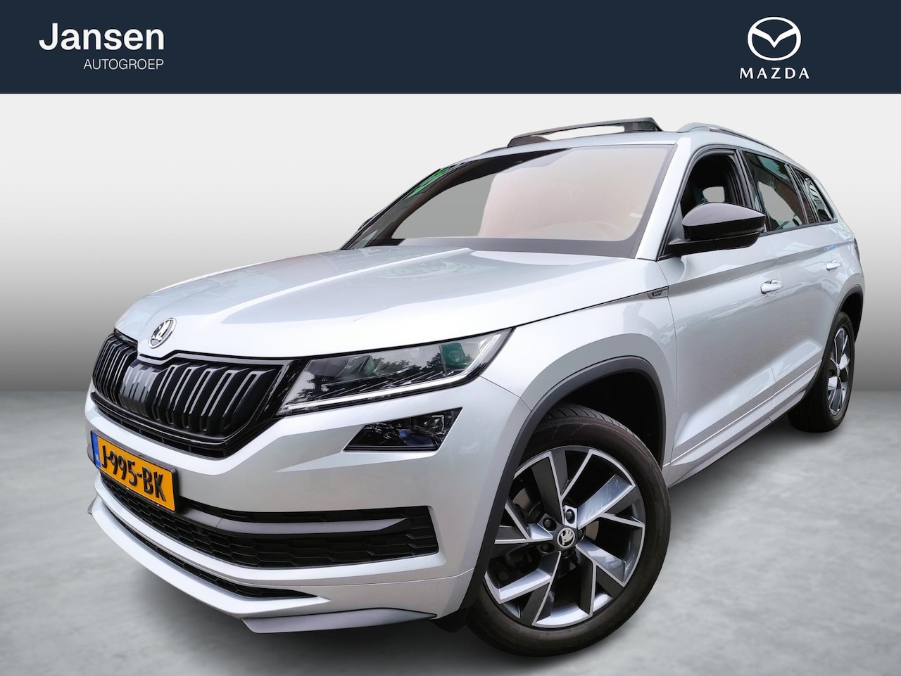 Skoda Kodiaq - 1.5 TSI Sportline Business DSG - Panoramadak - Adaptieve Cr.control - Wegklapbare trekhaak - AutoWereld.nl