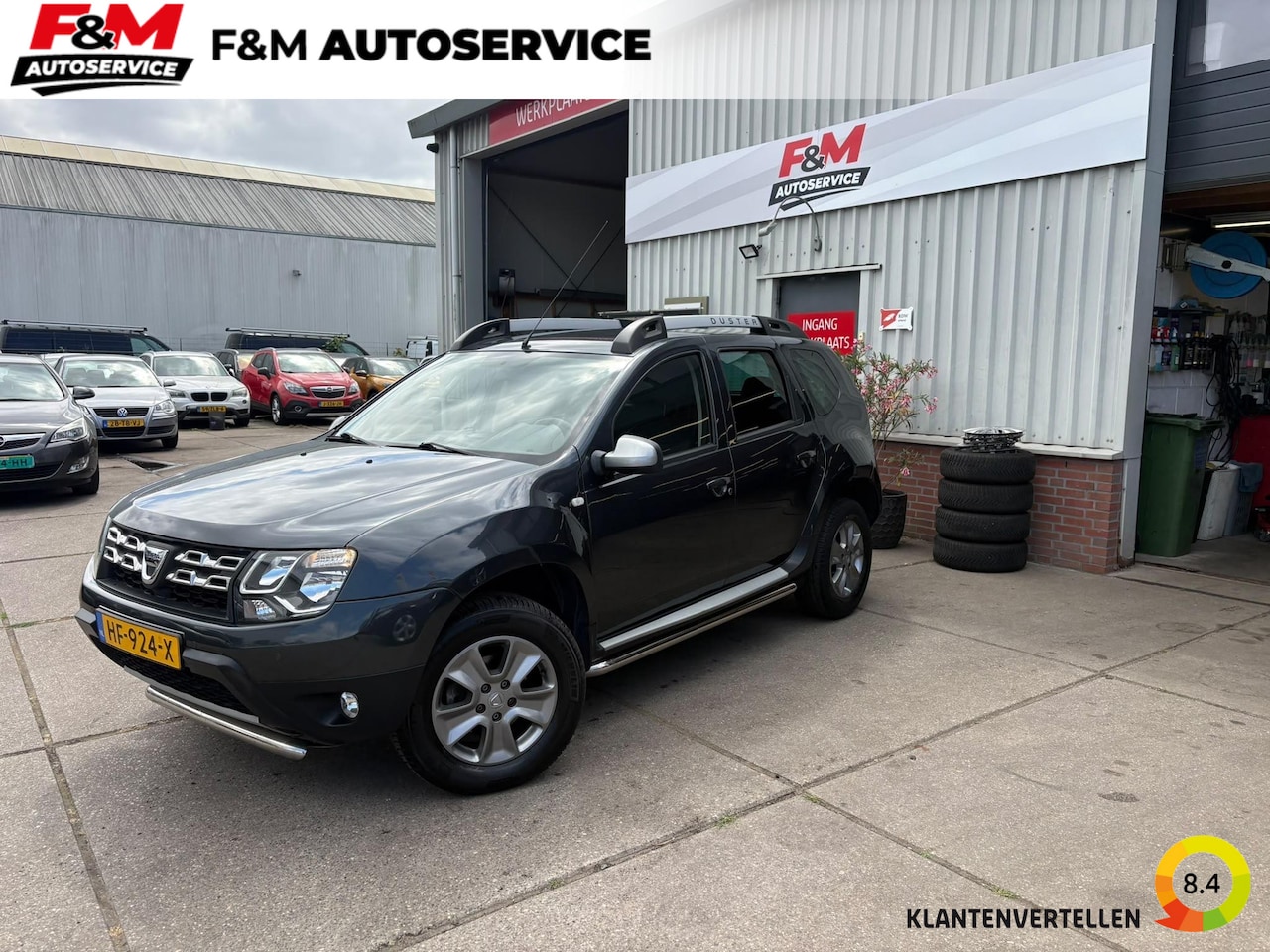 Dacia Duster - 1.2 TCe 4x2 Prestige Airco, cruise, leder, trekhaak, pdc achter - AutoWereld.nl