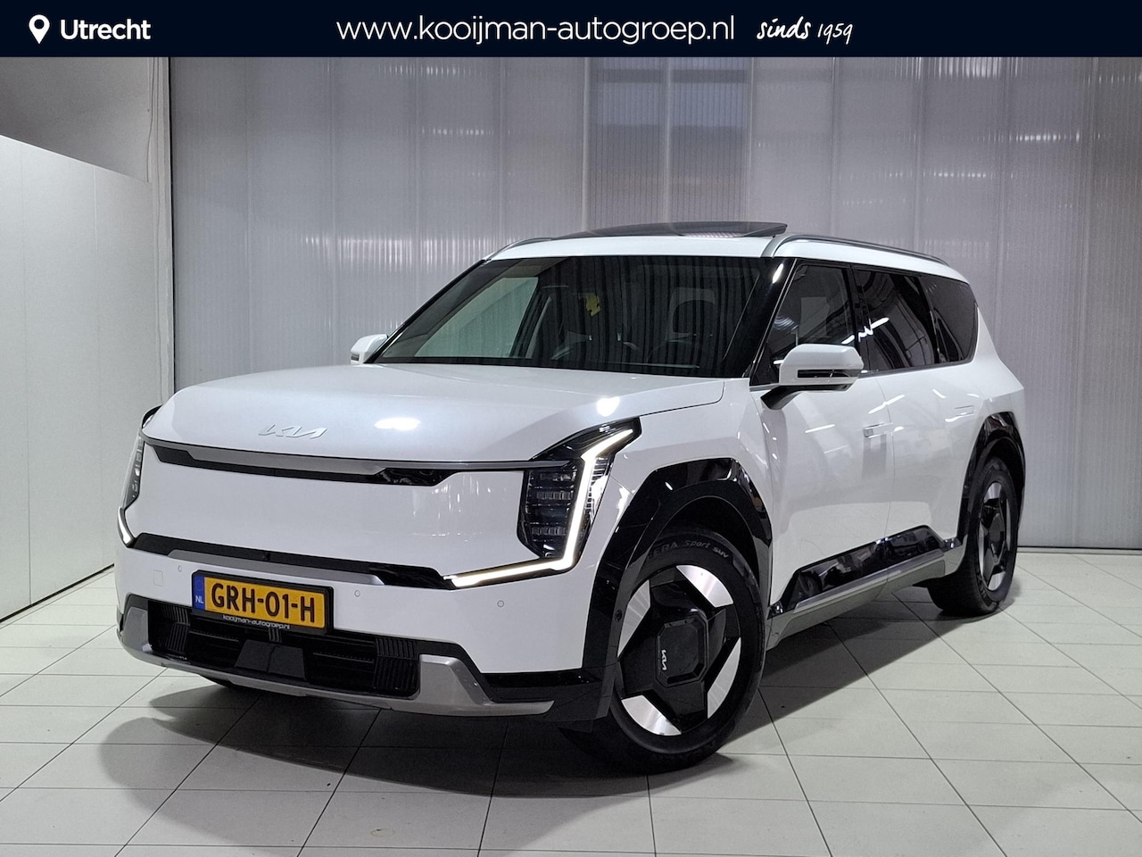 Kia EV9 - Plus AWD 99.8 kWh Trekhaak, 2500 kilo trekgewicht, Schuif kanteldak, Stoel verkoeling, sto - AutoWereld.nl