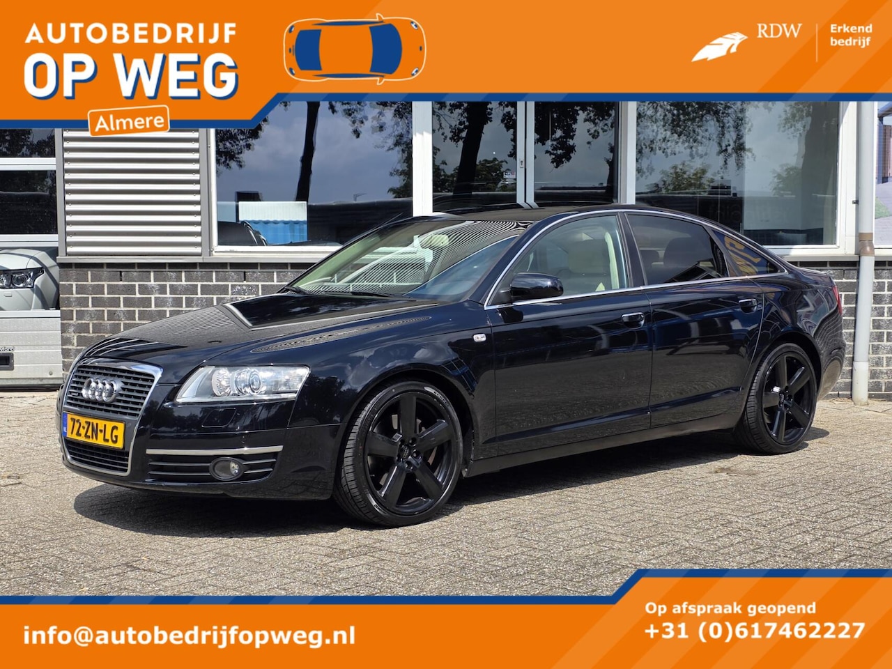 Audi A6 Limousine - 2.8 FSI quattro Pro Line | Automaat | Quattro | NAP | Leder | V6 - AutoWereld.nl