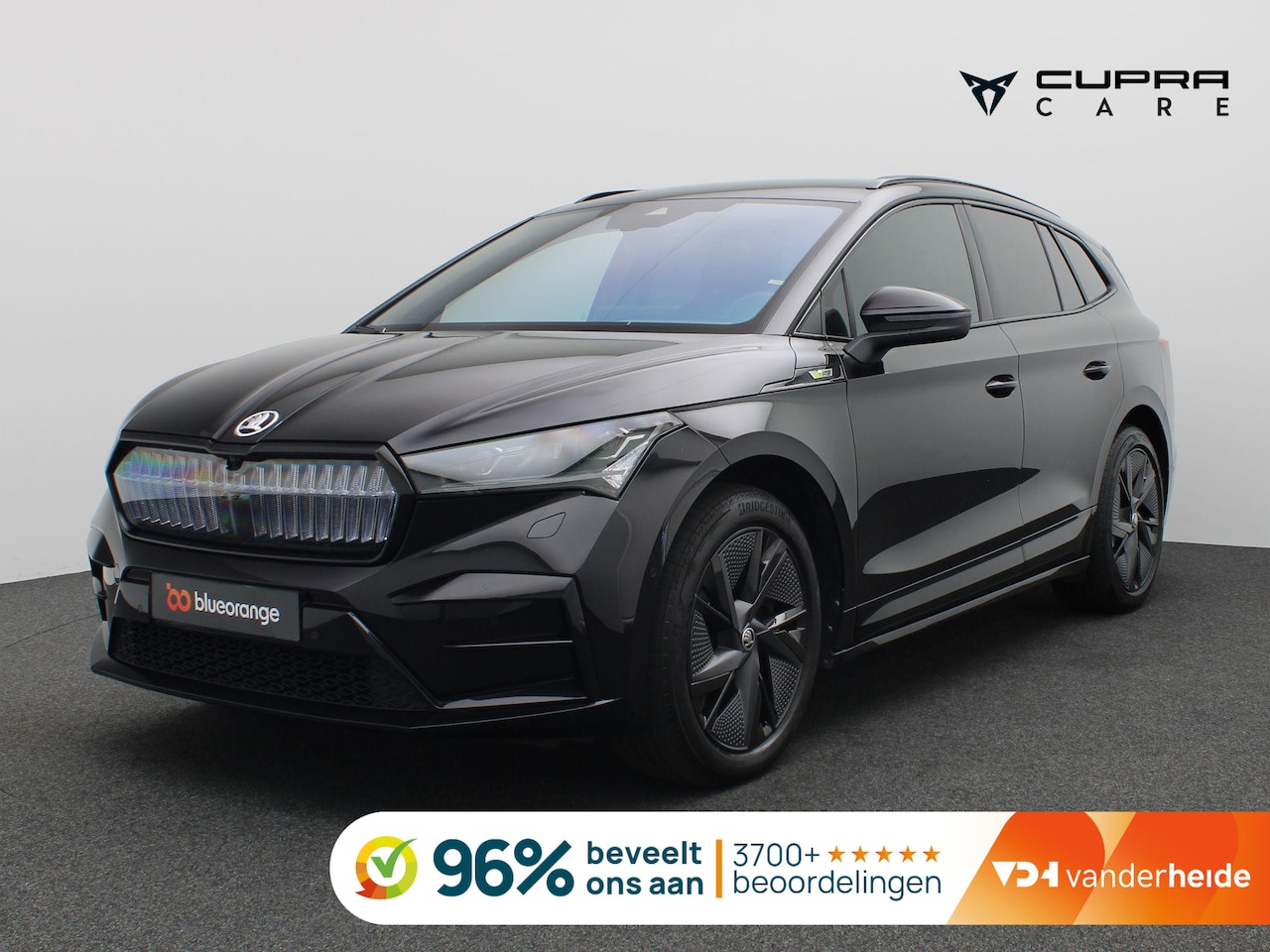 Skoda Enyaq iV - RS Edition 82 kWh 299PK Aut. SOH 90%, 360gr. Camera, Matrix LED-Verlichting, 20" LM Velgen - AutoWereld.nl