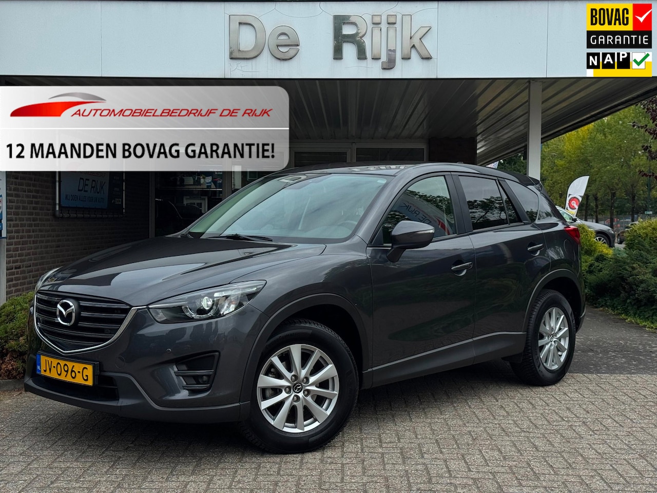 Mazda CX-5 - 2.0 SkyActiv-G 165 Skylease GT 2WD | Leder, Memory, Navi, PDC, Stoelverw., Cruise, Climate - AutoWereld.nl