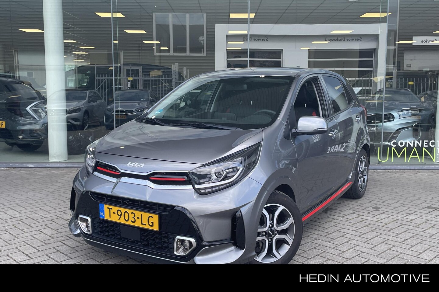 Kia Picanto - 1.0 DPi GT-Line | 1e eig. | Leder | Airco | Nav | Lm velgen | - AutoWereld.nl
