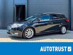 Ford Focus Wagon - 125pk Titanium XENON | HALF LEDER | D. RIEM VERVANGEN | CLIMA | CRUISE CONTROL | CARPLAY |