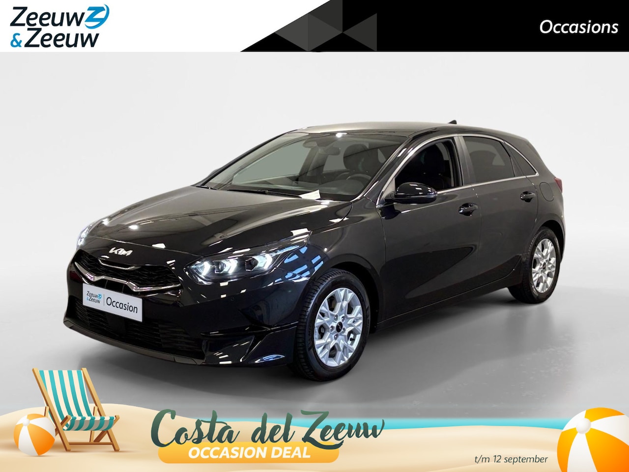 Kia Cee'd - Ceed 1.0 T-GDi DynamicPlusLine | Stoel/Stuurverwarming | Half Leder | Keyless Entry | Navi - AutoWereld.nl
