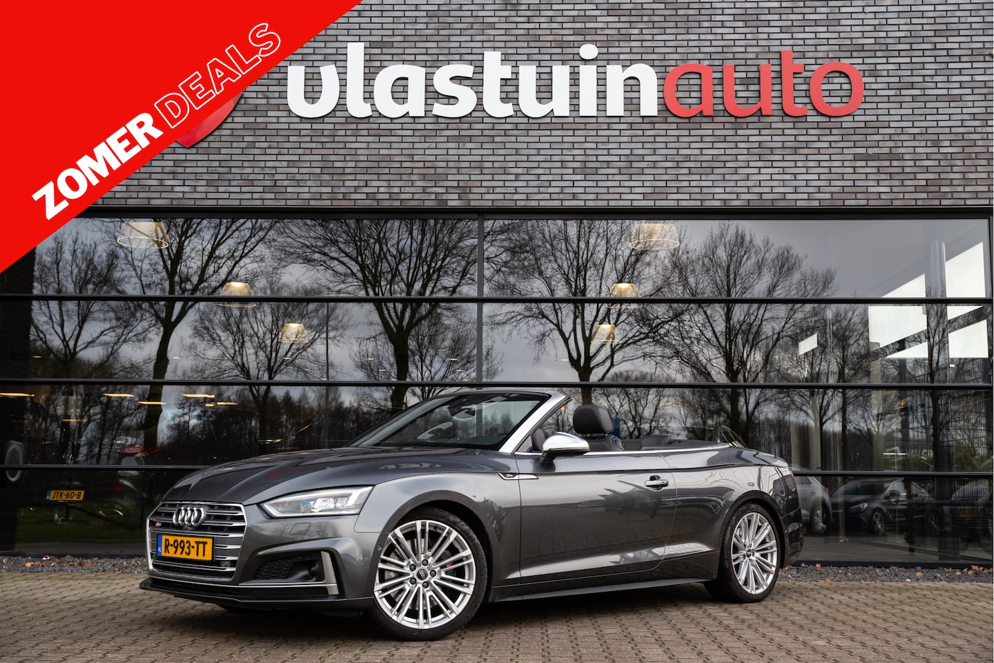 Audi S5 - Cabriolet 3.0 TFSI S5 quattro Pro Line Plus , B&O, 360°camera, 356PK, Adap. cruise, Stoelv - AutoWereld.nl