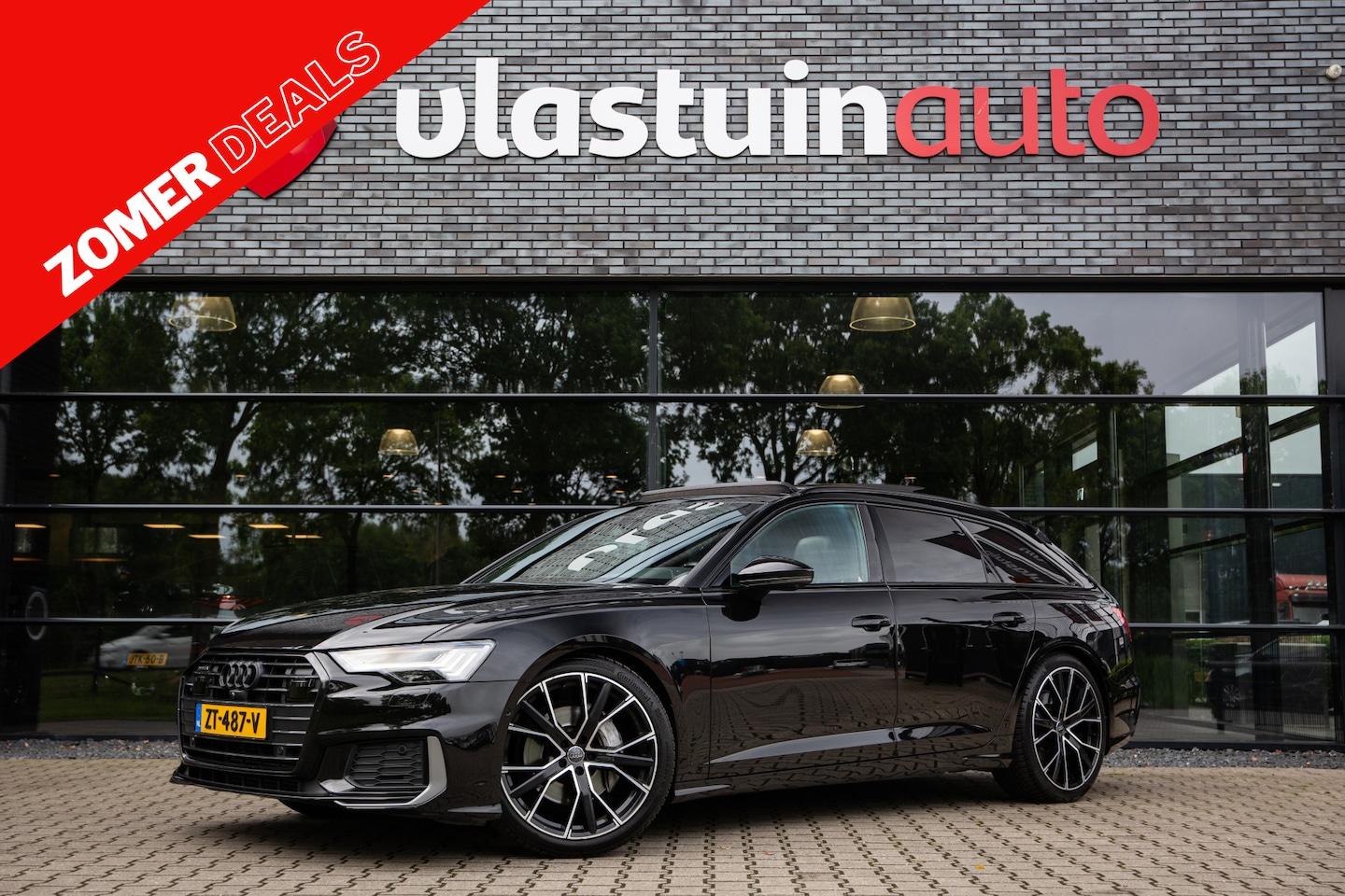 Audi A6 Avant - 50 TDI quattro Design Pro Line Plus S-line , Luchtvering, Trekhaak, Panoramadak, 3D-camera - AutoWereld.nl