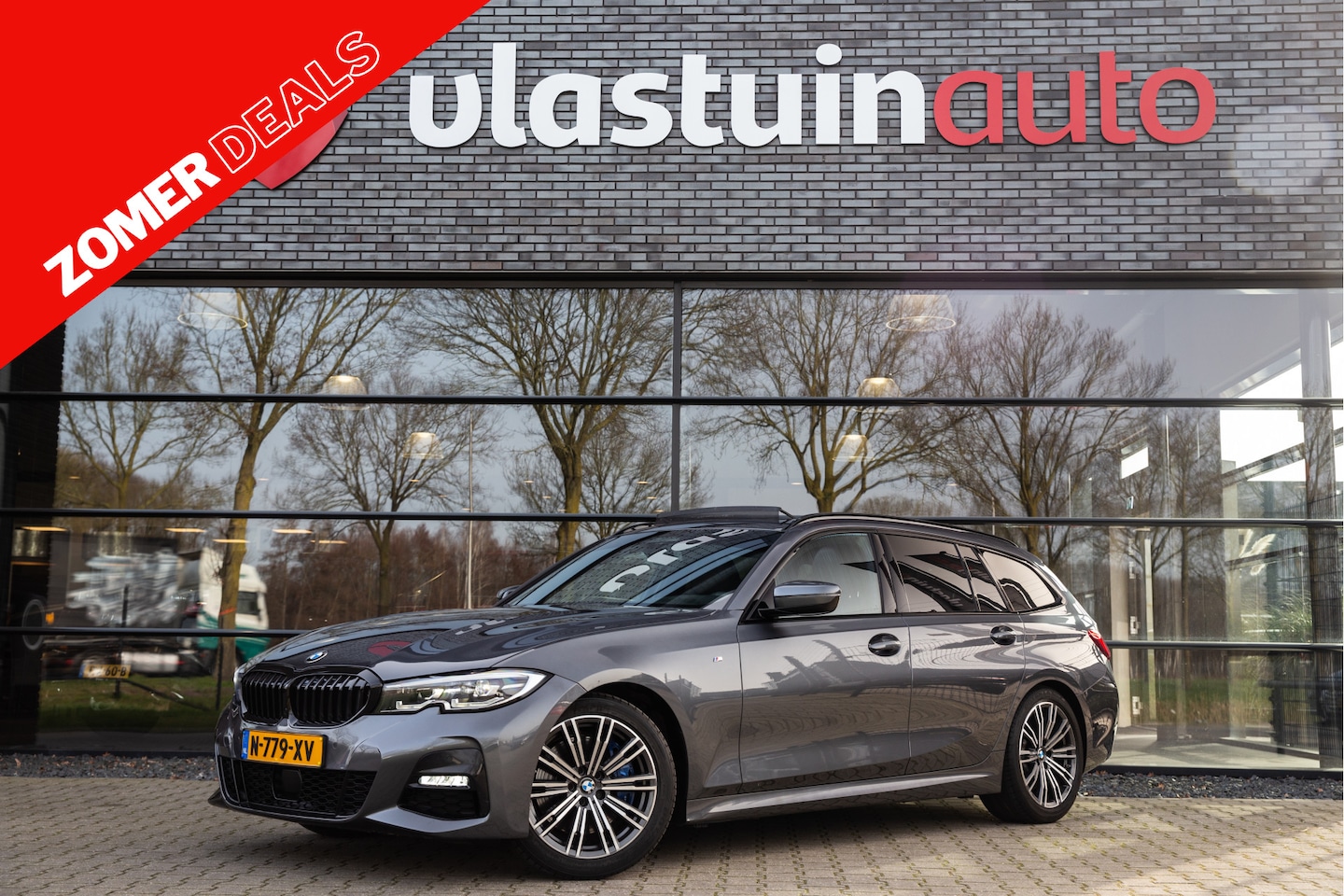 BMW 3-serie Touring - 330i High Executive M-Sport , Panoramadak, Adap. cruise, Shadowline - AutoWereld.nl