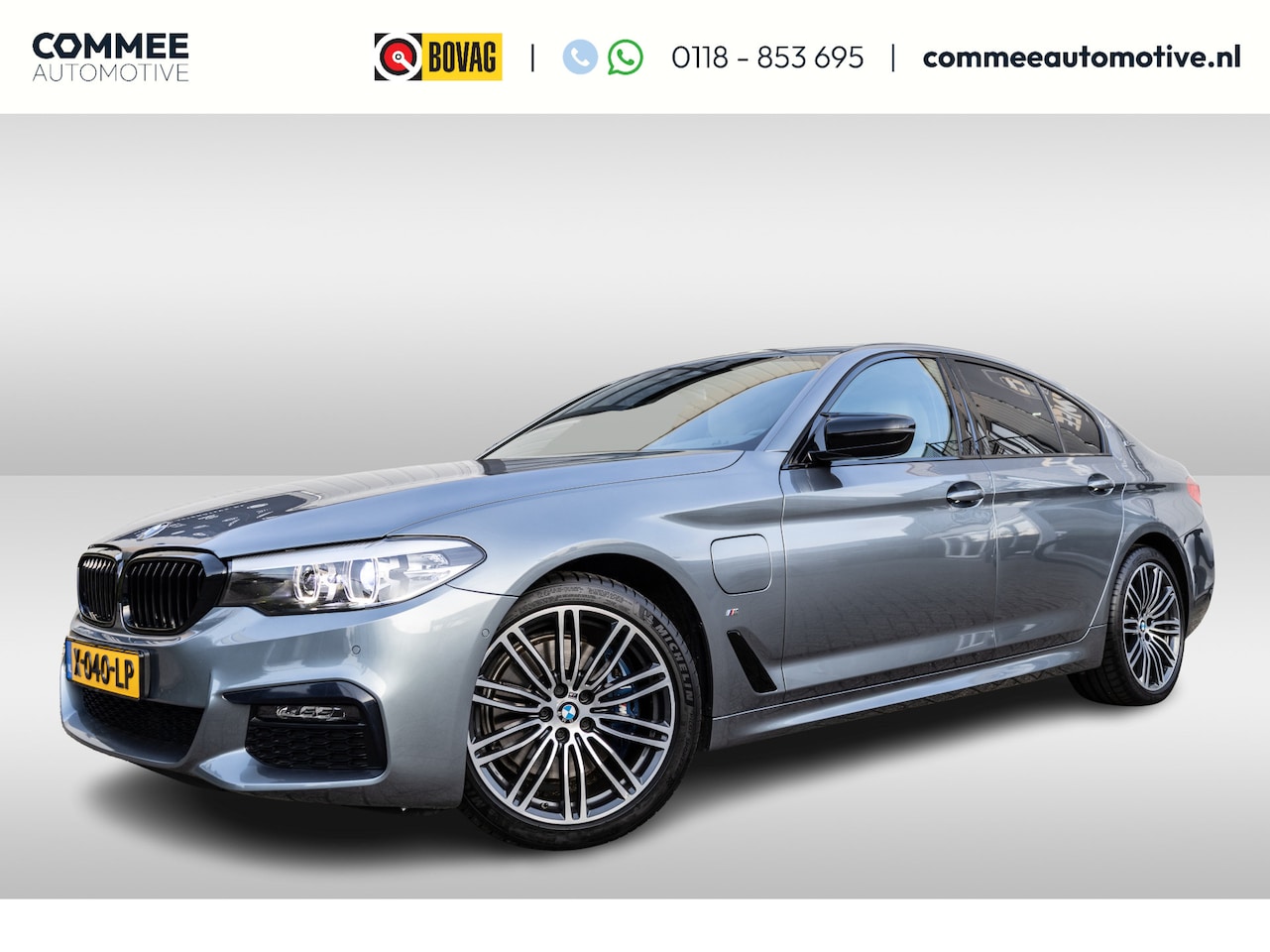 BMW 5-serie - 530e M Sport ✅19Inch✅CAM✅Leder✅I.Z.G.ST. - AutoWereld.nl