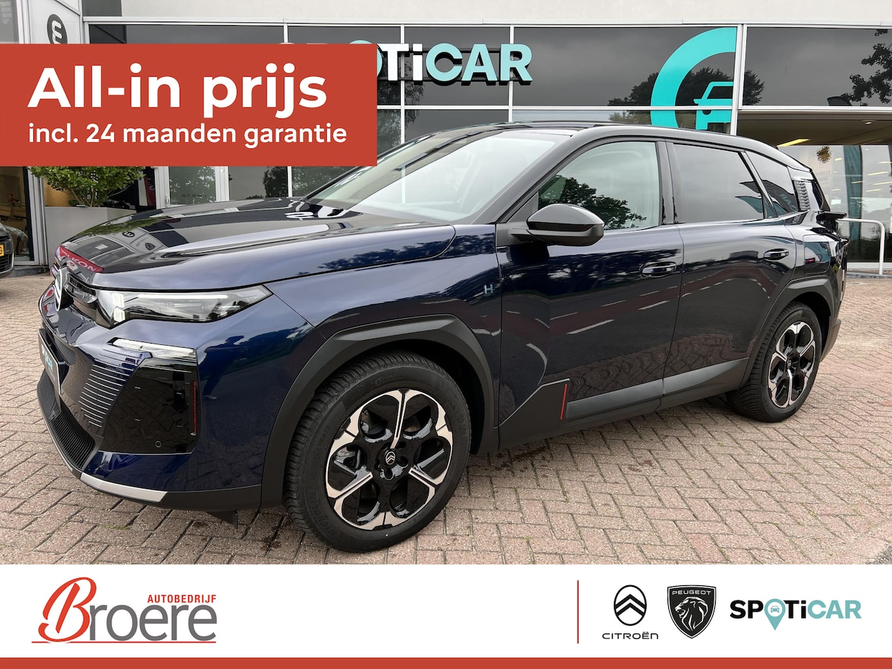 Citroën C5 Aircross - 1.6 Plug-In Hybrid 195 Max Automaat verwarmde voorstoelen, voorruit en stuur - AutoWereld.nl