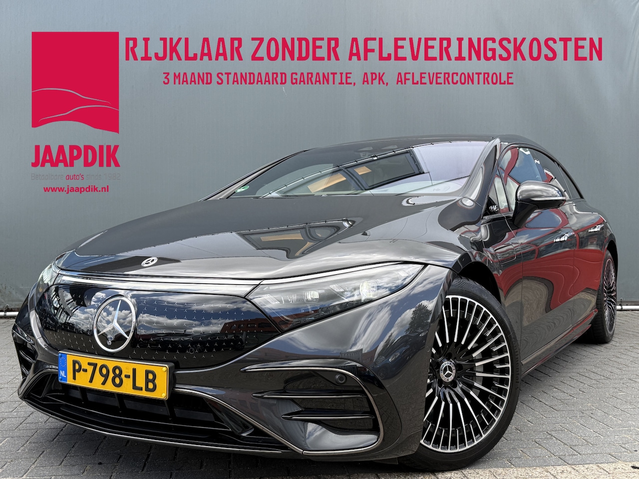 Mercedes-Benz EQS - BWJ 2022 580 4MATIC 524 PK AMG Line 108 kWh 641 KM RANGE HYPERSCREEN | NIGHT VISION | NIG - AutoWereld.nl