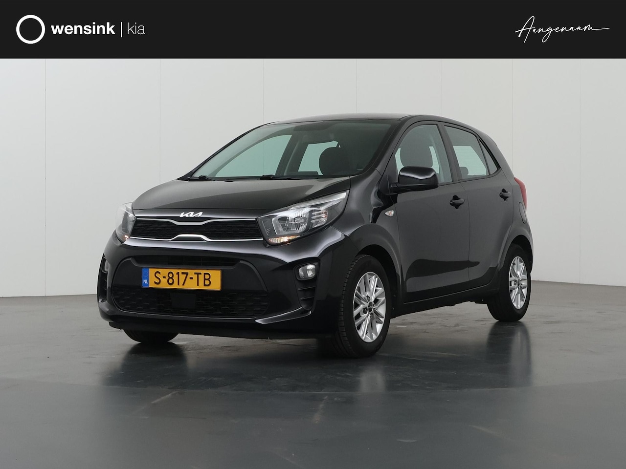 Kia Picanto - 1.0 DPi DynamicLine | Navigatie | Parkeercamera | Airco | Carplay | - AutoWereld.nl