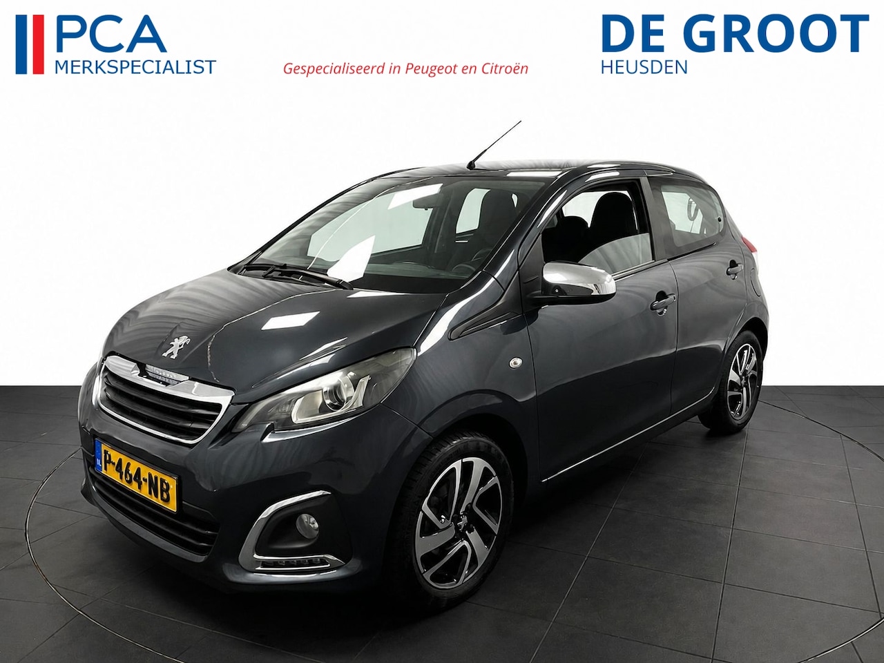 Peugeot 108 - Allure 5drs 72pk Mirrorlink Navi | Camera | Climat - AutoWereld.nl