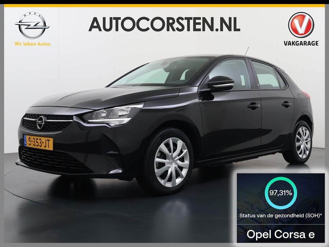 Opel Corsa Electric - 50kWh SOH 97% Navi Keyless Dab Bordherk. Lane-dep. Usb CruiseControl Bluetooth Apple/Andro - AutoWereld.nl