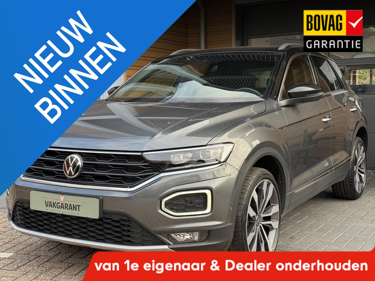 Volkswagen T-Roc - 1.5 TSI Sport 1.5 TSI Sport,19`,Navi,Carpl,Cam,Led,Cruise - AutoWereld.nl