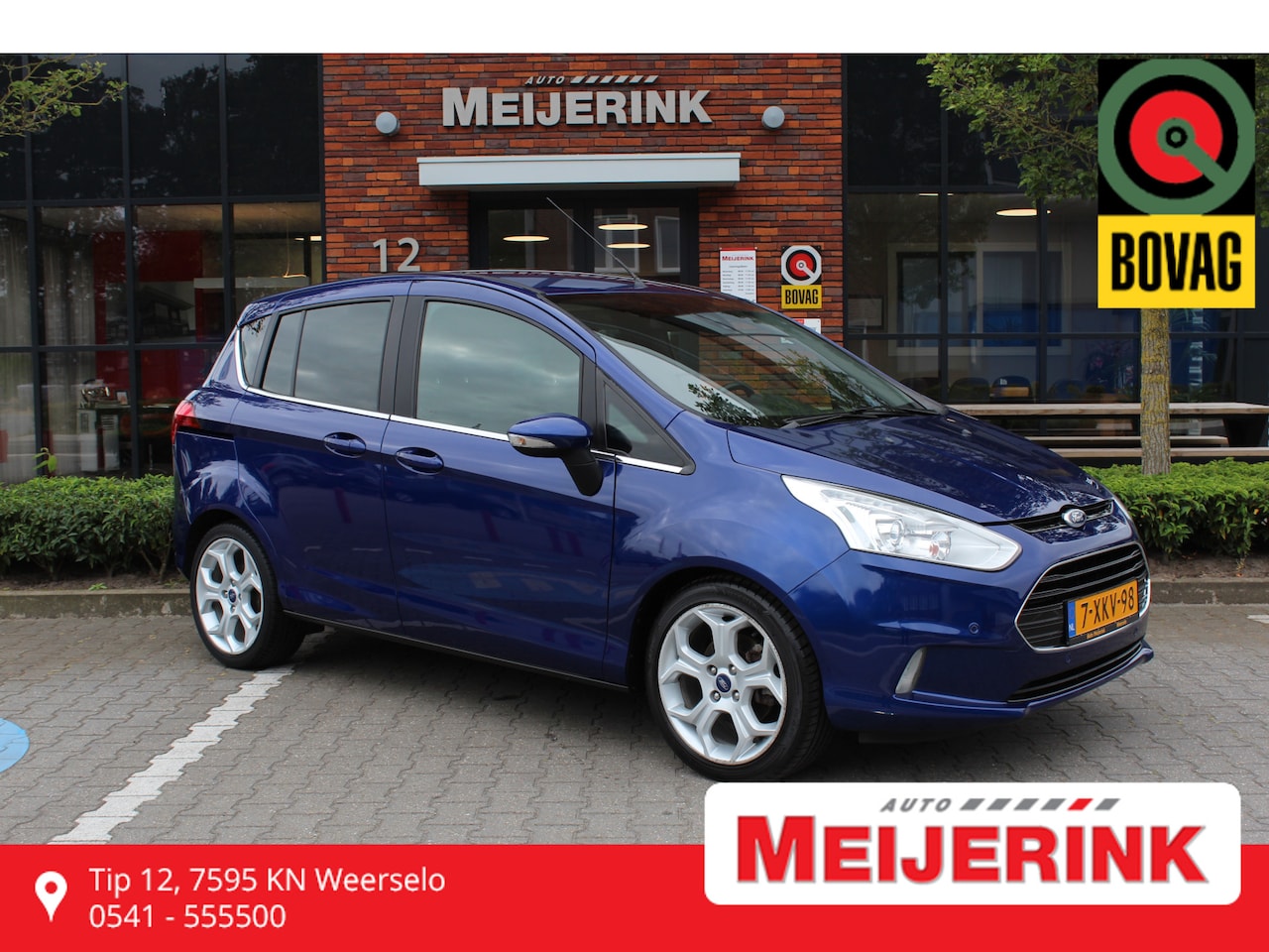 Ford B-Max - 1.0 EcoBoost Titanium Trekhaak - AutoWereld.nl