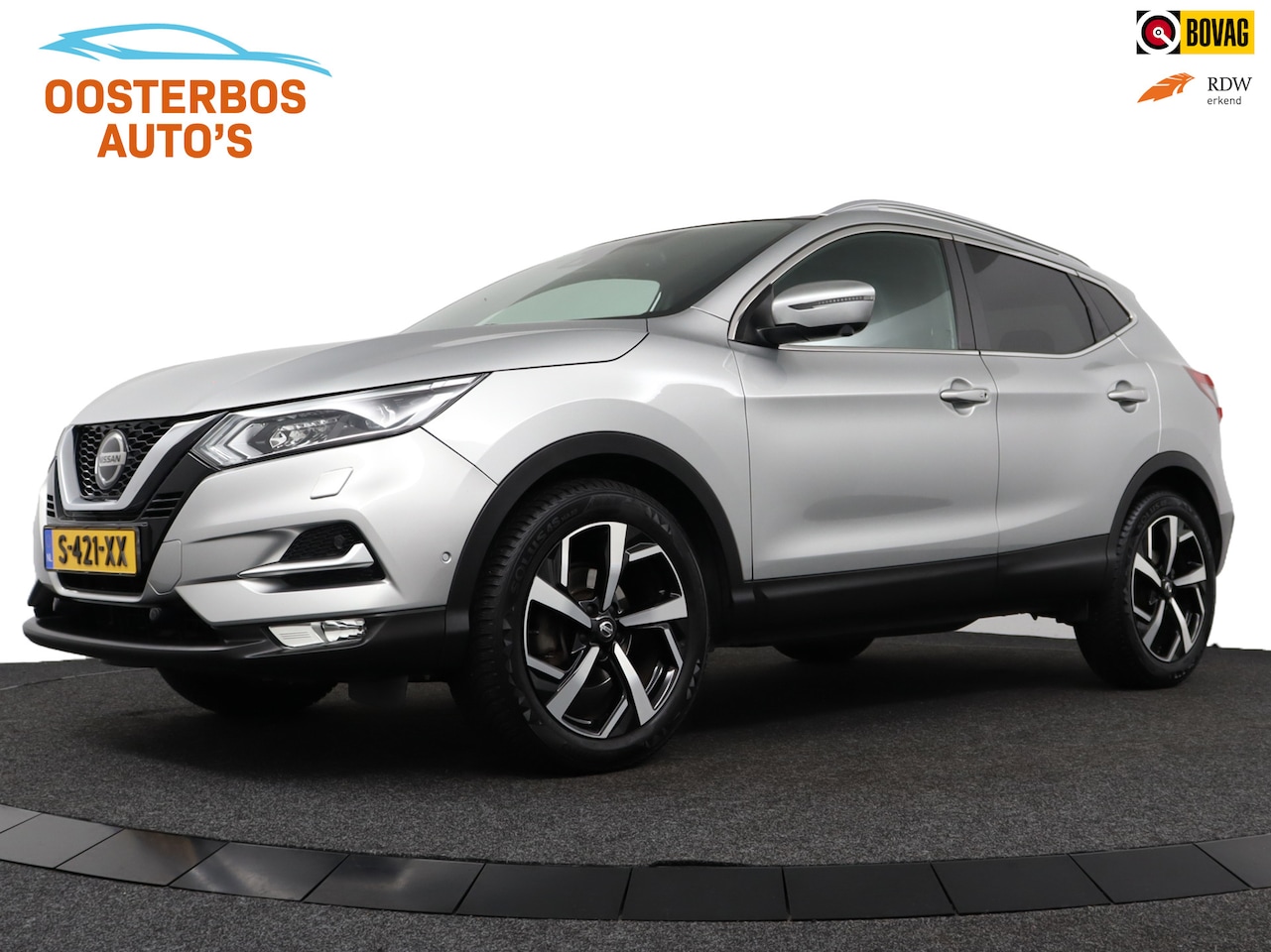 Nissan Qashqai - 1.3 DIG-T Tekna + Leder/Camera/Pano/Winterpakket/BOSE - AutoWereld.nl