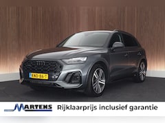 Audi Q5 - 55 TFSI e 376pk S edition Trekhaak Camera Luchtvering Stoelverwarming Keyless Massage Navi
