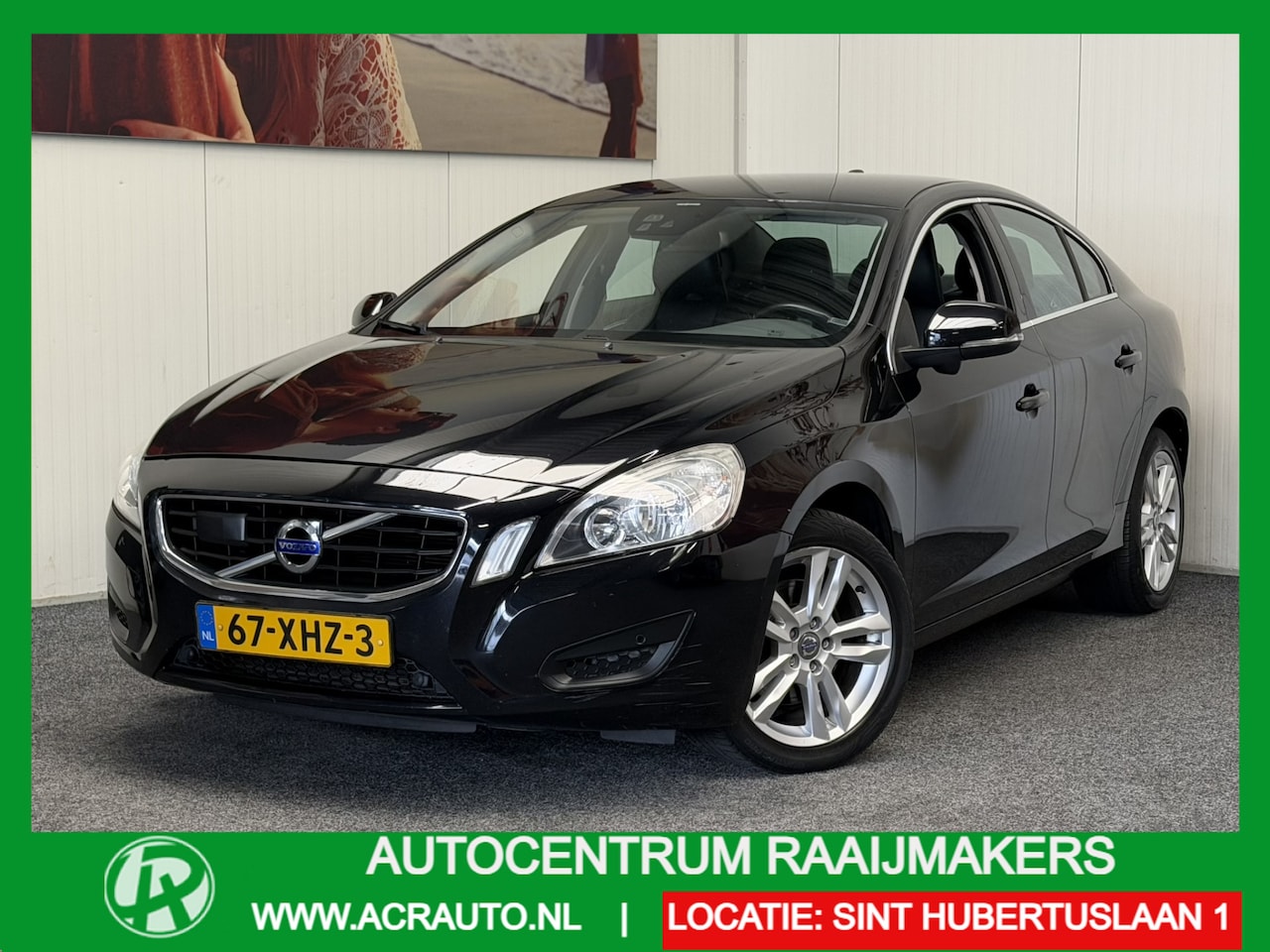 Volvo S60 - 1.6 T3 MOMENTUM AUTOMAAT LEDER ADAPTIVE CRUISE CONTROL CLIMATE CONTROL BLUETOOTH TELEFOON - AutoWereld.nl