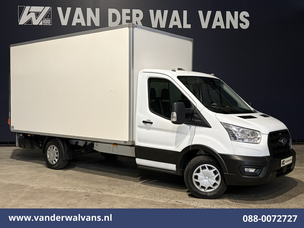 Ford Transit - 2.0 TDCI 161pk Bakwagen Laadklep Euro6 Airco | Cruisecontrol | Verwarmde voorruit Bijrijde - AutoWereld.nl