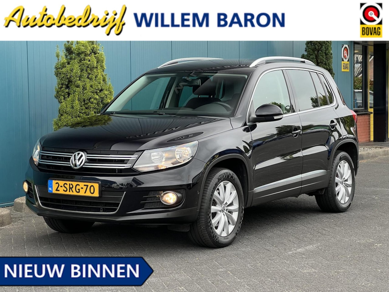 Volkswagen Tiguan - 1.4 TSI Sport&Style TREKH.ELEK.1600KG| NAV | CRUISE | BLUETOOTH | CLIMA | PDC - AutoWereld.nl