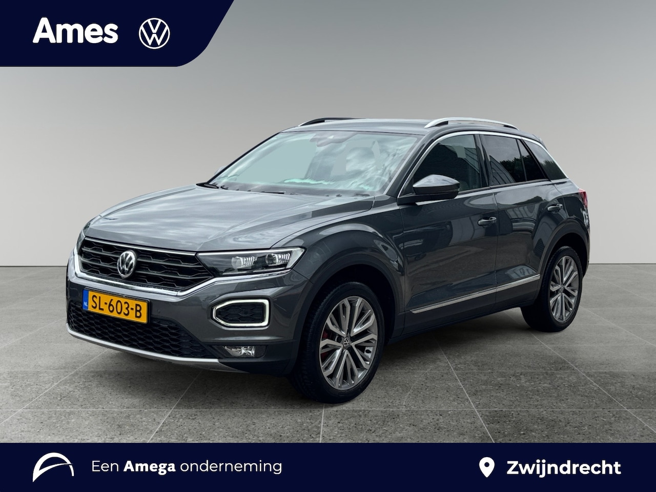 Volkswagen T-Roc - 1.5 150pk TSI Sport Navigatiefunctie 'Discover Media' | Velgen 'Montego Bay', 18 inch | Pa - AutoWereld.nl