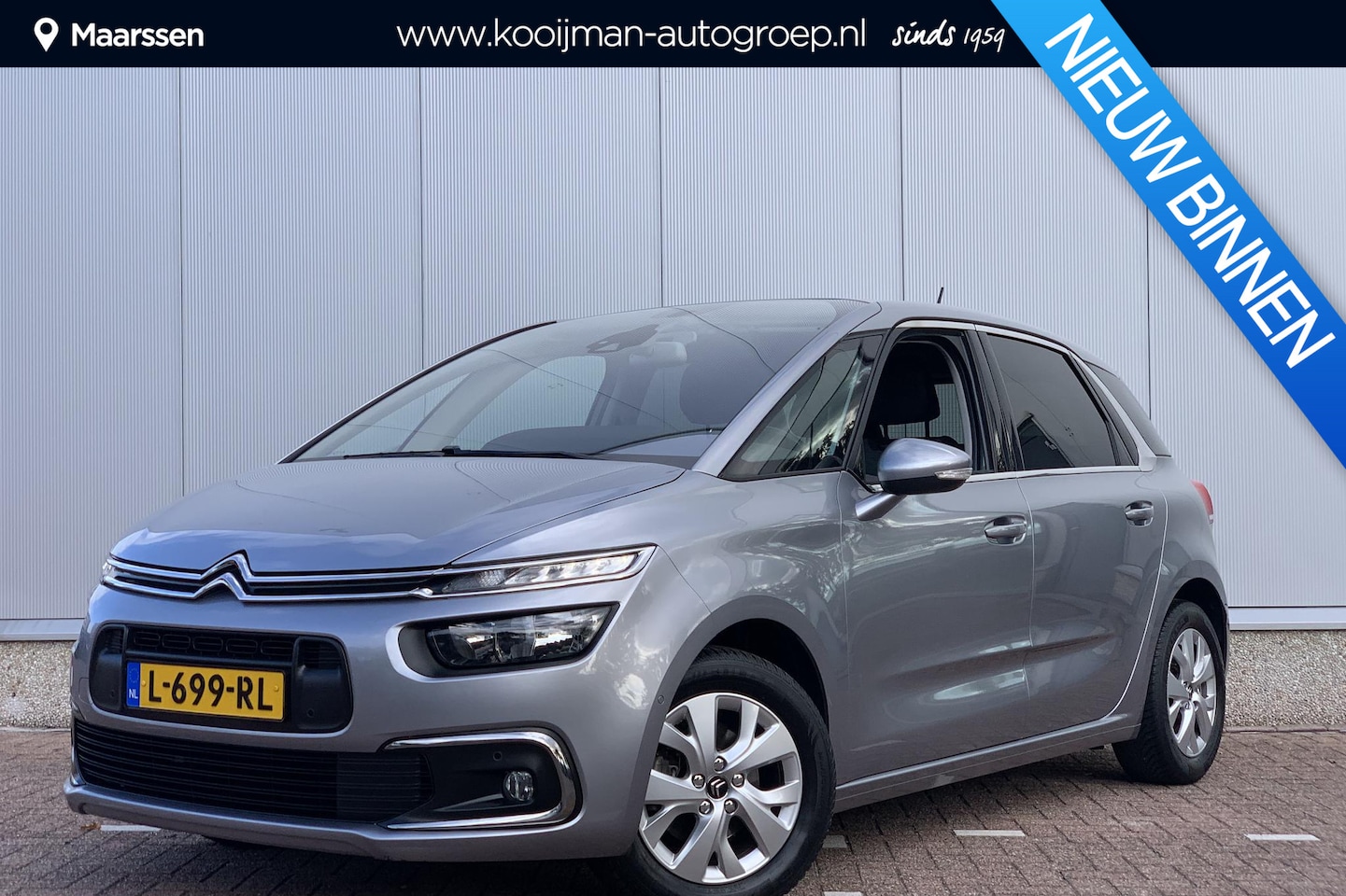 Citroën C4 SpaceTourer - 1.2 PureTech Business | Stoelverwarming | Camera | Dodehoek-assistent | Automaat | - AutoWereld.nl