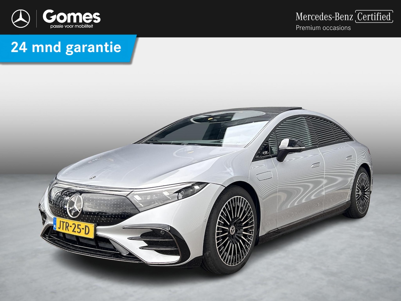 Mercedes-Benz EQS - 450+ AMG Line 108 kWh | Hyperscreen | Burmester 3D | Massage | Panoramadak | Nappa Leder | - AutoWereld.nl