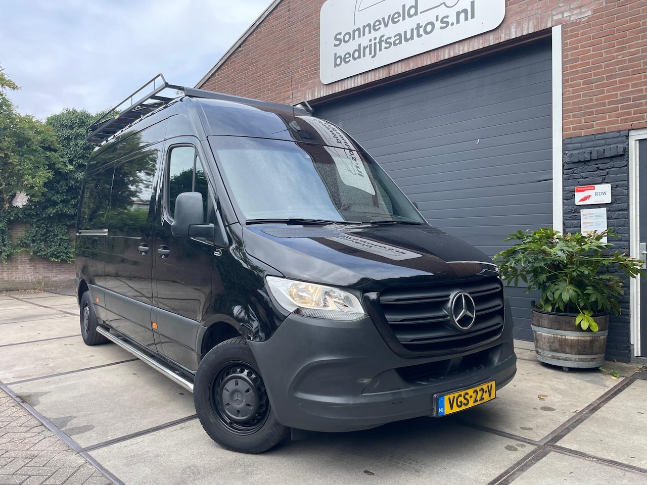 Mercedes-Benz Sprinter - 314 2.2 CDI L2H2 Automaat, kleur zwart, 3500kg - AutoWereld.nl