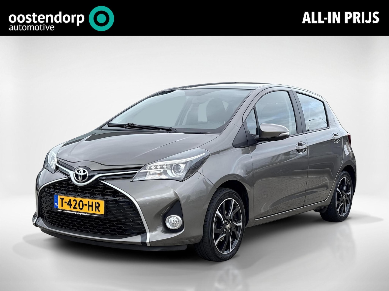 Toyota Yaris - 1.3 VVT-i Dynamic Bi-Tone | Cruise control | achteruitrij camera | Airco | Bluetooth | - AutoWereld.nl