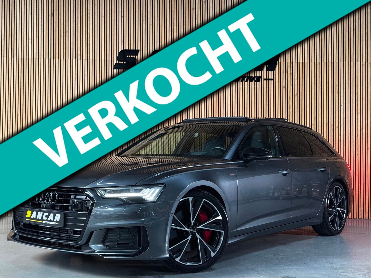 Audi A6 Avant - 55 TFSI e quattro S Competition Pano B&O 360° Trekhaak Carbon Camera - AutoWereld.nl