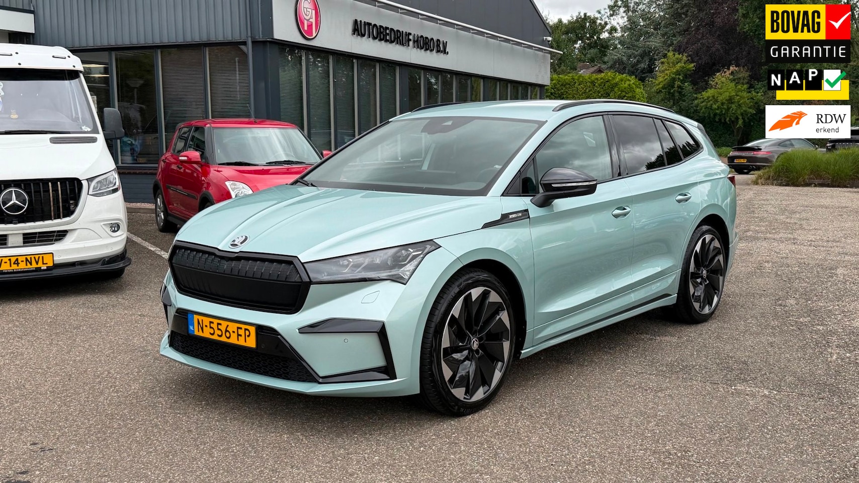 Skoda Enyaq iV - 60 Sportline automaat navigatie parkeersensoren stuur verwarming camera sportline - AutoWereld.nl