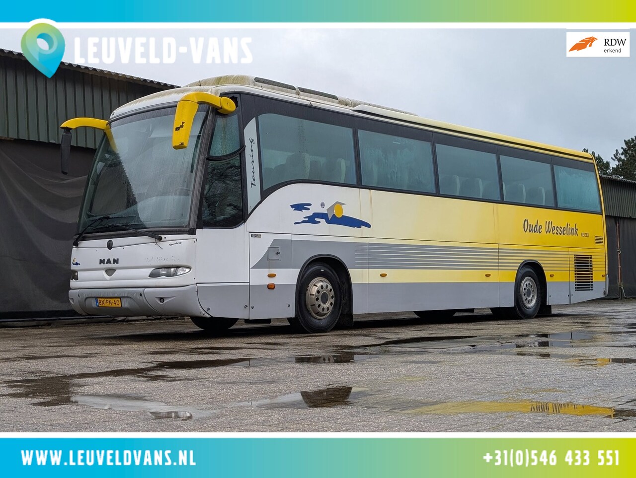 MAN A51 - 401PK 49 PERSONEN TOURINGCAR TAXIBUS AIRCO TV - AutoWereld.nl