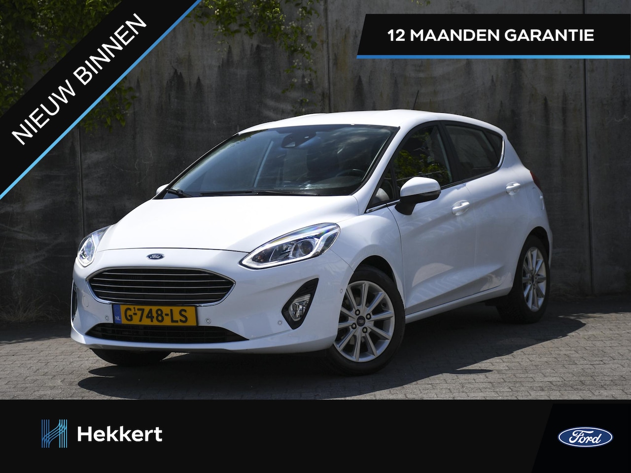 Ford Fiesta - Titanium 1.0 EcoBoost 100pk CRUISE.C | DAB | NAVI | CAMERA | 16''LM | QUICK CLEAR | CLIMA - AutoWereld.nl