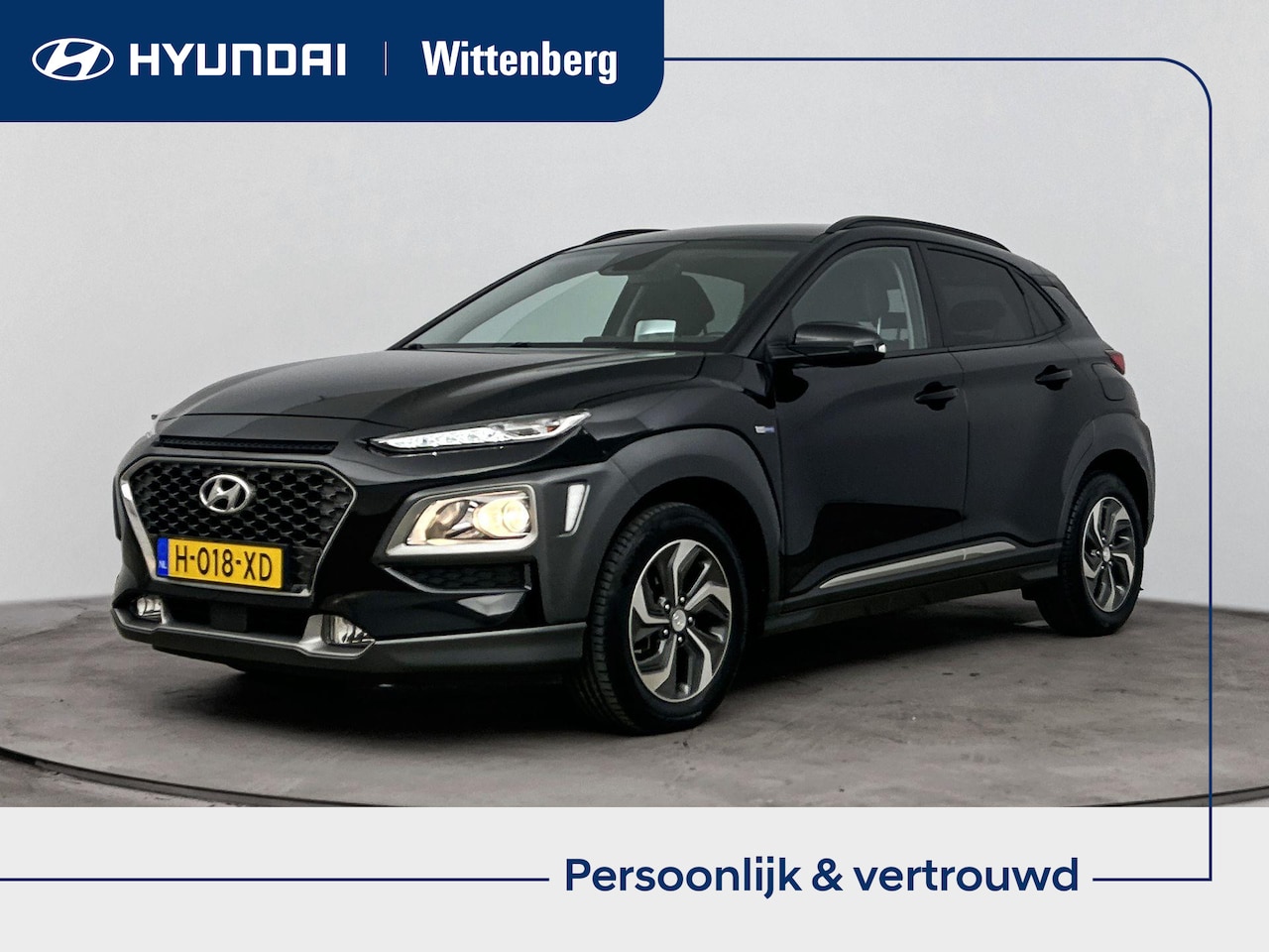 Hyundai Kona - 1.6 GDI HEV Fashion | Trekhaak |  Apple Carplay/Android Auto | Dodehoek detectie | Achteru - AutoWereld.nl
