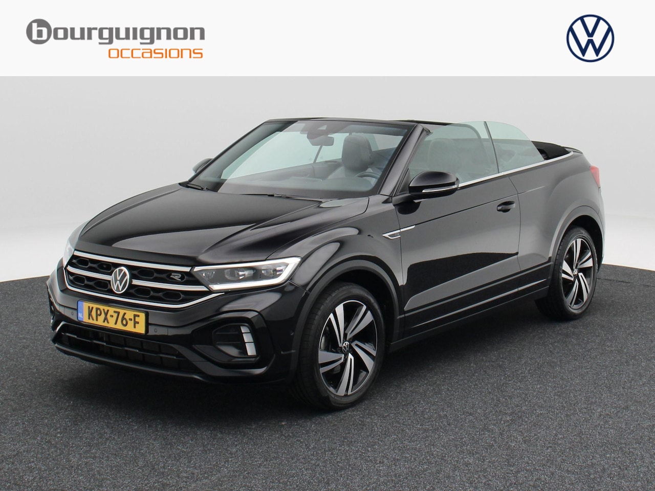 Volkswagen T-Roc Cabrio - 1.5 TSi 150 Pk Automaat R-Line | Stoel/Stuurverwarming | Adaptive Cruise | Camera | CarPla - AutoWereld.nl