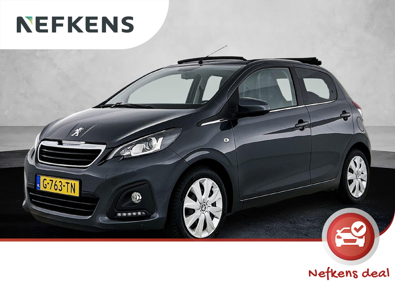 Peugeot 108 - 1.0 e-VTi Active TOP! | Open Dak | Apple Carplay/Android Auto | airco | Achteruitrij Camer - AutoWereld.nl