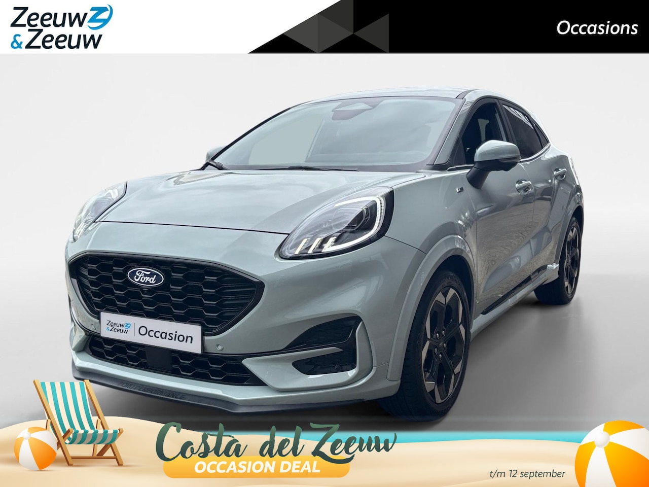 Ford Puma - 1.0 EcoBoost Hybrid ST-Line X | Winter Pack | Elektr. kofferbak | Dodehoek detectie | Appl - AutoWereld.nl