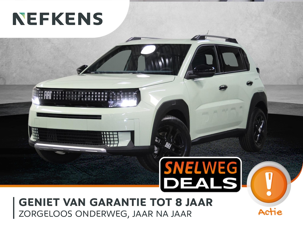 Fiat Grande Panda - 1.2 Hybrid ICON | Parkeersensoren | CruiseControl | Airco | Armsteun | AppleCarPlay/Androi - AutoWereld.nl