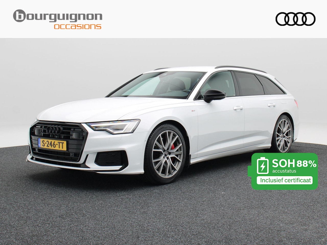 Audi A6 Avant - 55 TFSi 367 Pk e quattro Competition | Trekhaak | Stoelverwarming | Cruise Control | Clima - AutoWereld.nl