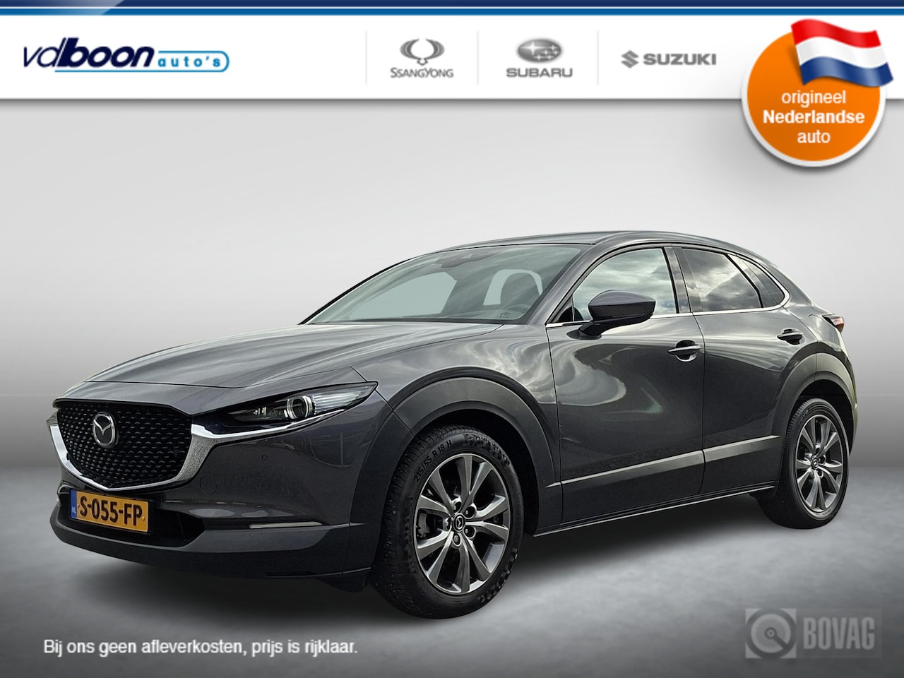 Mazda CX-30 - 2.0 e-SkyActiv-X M Hybrid Luxury AUTOMAAT | LEER | rijklaarprijs!! - AutoWereld.nl