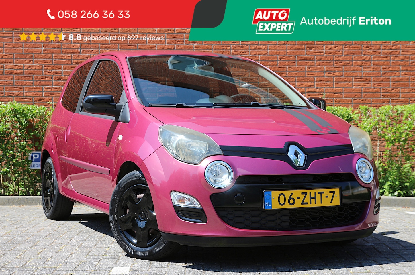 Renault Twingo - 1.2 16V 75pk Dynamique | NL-auto | Unieke kleur! | Unieke KM stand! | Cruise control | Cli - AutoWereld.nl