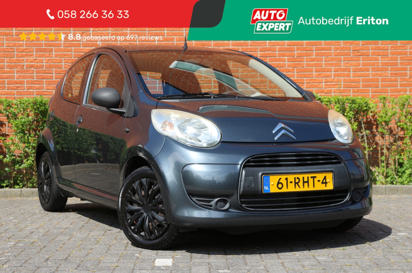 Citroën C1 - 1.0-12V 68pk Séduction+ | NL-auto | 5 deuren | Airco | Radio  | Metallic lak | - AutoWereld.nl