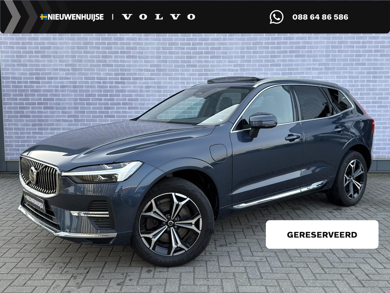 Volvo XC60 - 2.0 T6 Plug-in hybrid AWD Inscription Expression | Long Range | Trekhaak | Lederen bekledi - AutoWereld.nl