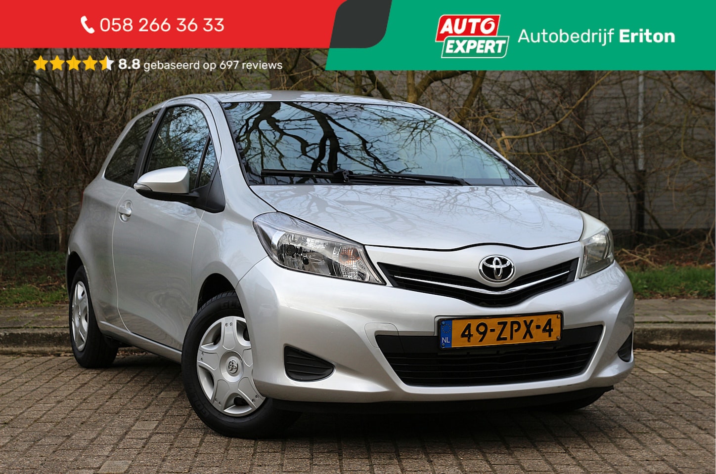 Toyota Yaris - 1.0 VVT-i 70pk Aspiration | NL-auto | Facelift model! | Airco | Elek. ramen | Centr. deurv - AutoWereld.nl