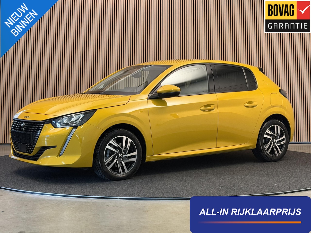 Peugeot 208 - 1.2 PureTech 100PK Allure Pack | Camera | Carplay | LED | 3D Dash. | Adapt. Cruise | Incl. - AutoWereld.nl