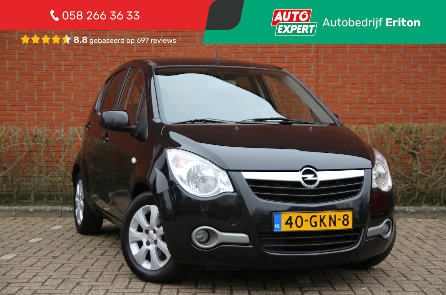 Opel Agila - 1.0 65pk Enjoy | NL-auto | Airco | Elektr. ramen | Lichtmetalen velgen | Stuurbekrachtigin - AutoWereld.nl